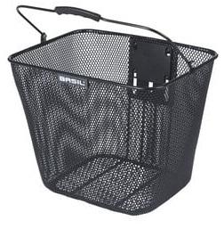 Basil Front basket bilbao kf black