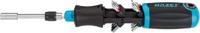 HAZET Bit ratelschroevendraaier | 0,5?x?4 | 1,2?x?6,5 | PH1 | PH2 | PZ1 | PZ2 | 4 - 6 | T15 - T25 | 13-delig - 810R-3