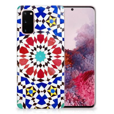 Samsung Galaxy S20 | TPU | Siliconen hoesje | Mozaïek
