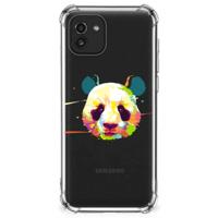 Samsung Galaxy A03 Stevig | Bumper Hoesje | Panda Color