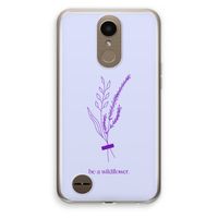 Be a wildflower: LG K10 (2017) Transparant Hoesje