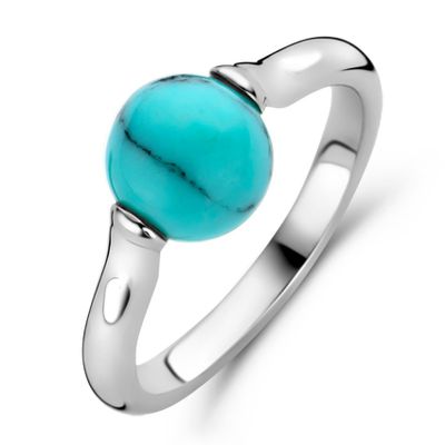 TI SENTO-Milano 12290TQ Ring zilver turquoise