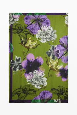 Sjaal ontworpen door Mr. Christian Lacroix - GREEN - U