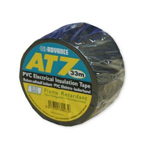 Advance Tapes AT7 PVC Tape 38mm 33m zwart