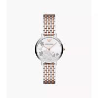 Emporio Armani Dames Tweekleurig roestvrijstalen armbandhorloge 32 mm AR11113 Emporio Armani Dames Tweekleurig roestvrijstalen armbandhorloge 32 mm AR11113