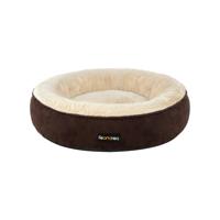 Ø 50 cm donutvormig hondenbed, Bruin