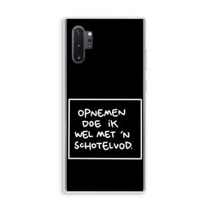 Schotelvod: Samsung Galaxy Note 10 Plus Transparant Hoesje
