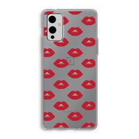 Lips: OnePlus 9 Transparant Hoesje