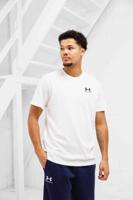 Under Armour Embroidered Heavyweight T-Shirt Heren Wit - Maat S - Kleur: Wit | Soccerfanshop