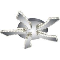 LED Plafondlamp 30W - Aanpasbare Kleur - Rond Mat Chroom - Aluminium