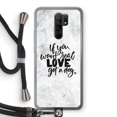 Partner in crime: Xiaomi Redmi 9 Transparant Hoesje met koord