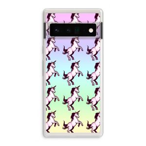 Musketon Unicorn: Google Pixel 6 Pro Transparant Hoesje