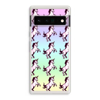 Musketon Unicorn: Google Pixel 6 Pro Transparant Hoesje