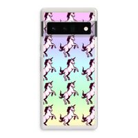 Musketon Unicorn: Google Pixel 6 Pro Transparant Hoesje