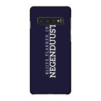 Blijve plakken in Negenduust: Samsung Galaxy S10 4G Volledig Geprint Hoesje
