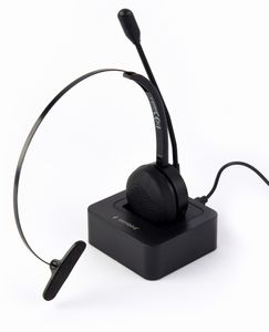 Bluetooth call center headset, mono, zwart
