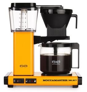 Moccamaster KBG Select Yellow Pepper Filterkoffiezetapparaat 1,25 l Volledig automatisch