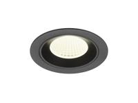 SLV InbouwspotNuminos M zwart 4000K - 40gr - 1009634