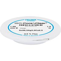 Felder ISO-Core Clear SAC305 Soldeertin Spoel Sn96,5Ag3Cu0,5 1 mm - thumbnail