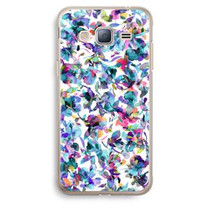 Hibiscus Flowers: Samsung Galaxy J3 (2016) Transparant Hoesje