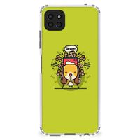 Samsung Galaxy A22 5G Stevig Bumper Hoesje Doggy Biscuit