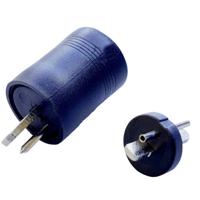 BKL Electronic 0205001 Luidsprekerconnector Stekker, recht Aantal polen: 2 Zwart 1 stuk(s)