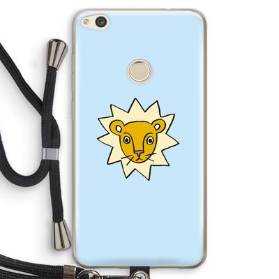 Kleine leeuw: Huawei Ascend P8 Lite (2017) Transparant Hoesje met koord