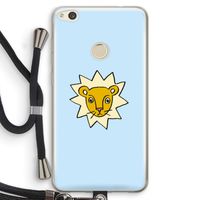 Kleine leeuw: Huawei Ascend P8 Lite (2017) Transparant Hoesje met koord