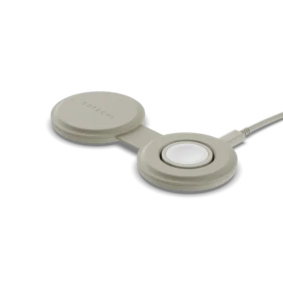 Satechi OntheGo 2-in-1 Qi2 wireless Charger (15W)