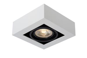 Lucide ZEFIX - Plafondspot - LED Dim to warm - GU10 (ES111) - 1x12W 2200K/3000K - Wit