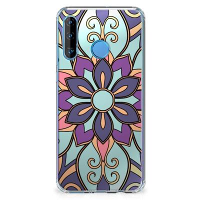 Huawei P30 Lite Case Purple Flower Huawei P30 Lite Case Purple Flower