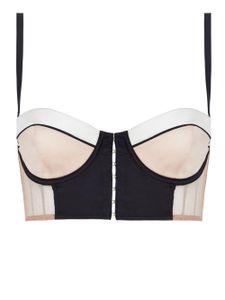 Kiki de Montparnasse soutien-gorge Muse à design bustier - Noir