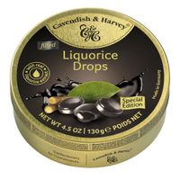 Cavendish & Harvey Cavendish & Harvey - Filled Liquorice Drops 130 Gram