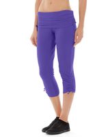 Carina Basic Capri-28-Purple Carina Basic Capri-28-Purple