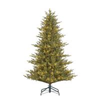 Kunstkerstboom Meran groen H230 x dia. 137 cm met 408 LED warm wit - Black box