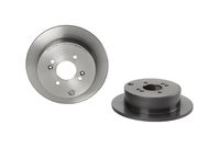 Remschijf COATED DISC LINE BREMBO, Remschijftype: Massief, u.a. für Hyundai, KIA