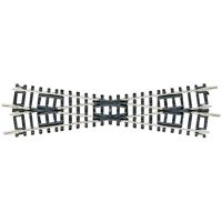 N Fleischmann rails (zonder ballastbed) 22245 Kruising 112.6 mm 15 ° 4 stuk(s)