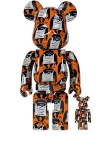 MEDICOM TOY lot de figurines BE@RBRICK Monkey Sign - Orange