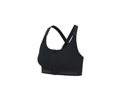 CRIVIT Dames sport-bh (Zwart, M (40/42))