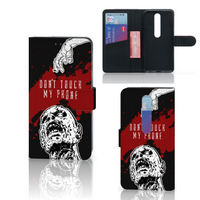 Nokia 6.1 (2018) Portemonnee Hoesje Zombie Blood - thumbnail