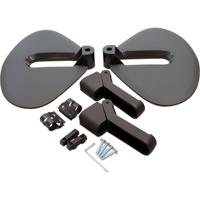 Polisport voetrusten met beschermplaat junior zwart