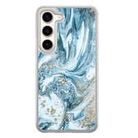 Samsung Galaxy S23 hybride hoesje - Marble sea