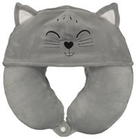 HEMA Nekkussen Met Capuchon Kat - thumbnail