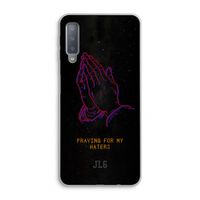 Praying For My Haters: Samsung Galaxy A7 (2018) Transparant Hoesje