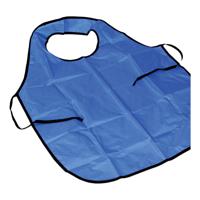 Creativ Company Schilderschort blauw met neklus, set van 10