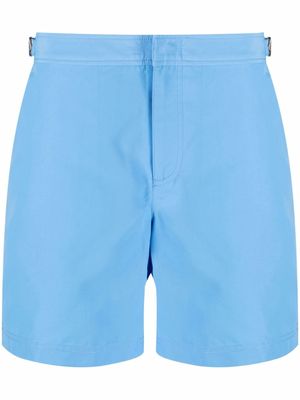 Orlebar Brown short de bain à boucle - Bleu