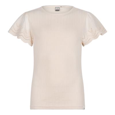 T-Shirt Broderie Anglaise Sandshell