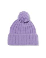 051 Kinder Beanie Pompon Lila (lila)