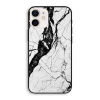 Witte marmer 2: iPhone 12 Biologisch afbreekbaar hoesje