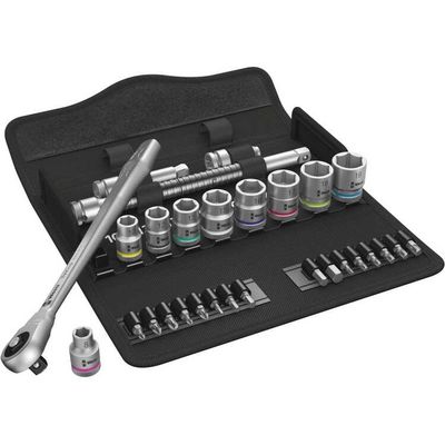 Wera Zyklop Metal-Knarrens.8100 SB7 3/8" gereedschapsset